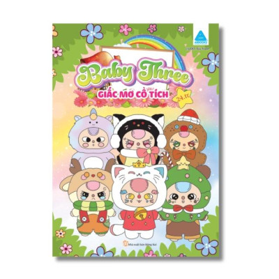 Sách - BabyThree Sách Tô Màu Giấc Mơ Cổ Tích