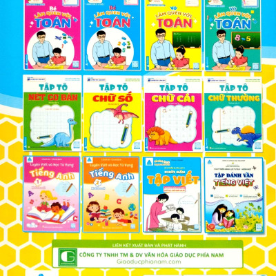Math Kids Toán Tư Duy (Bé Chuẩn Bị Vào Lớp 1 Biên Soạn Theo Chương Trình Mới)