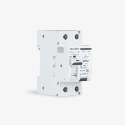 Aptomat chống giật Rạng Đông Model: RD.RCBO 1P+N 25A tích hợp 3 tính năng trong 1- Hàng Chính Hãng 