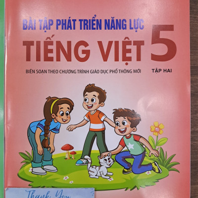 Sách - Bài tập Phát triển năng lực tiếng việt 5 - tập 1 (Kết Nối)