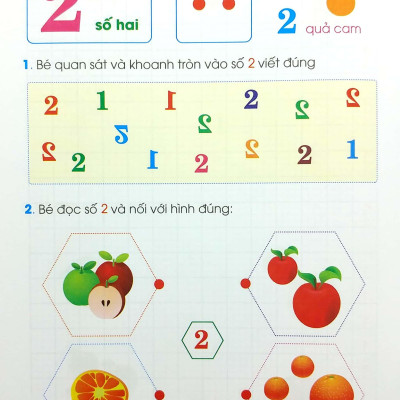 Chuẩn Bị Cho Bé Vào Lớp 1 - Bé Làm Quen Với Chữ Số (Tái Bản)