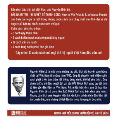 Sách Đắc Nhân Tâm: Bí Quyết Để Thành Công (Bản Khổ Nhỏ 10x15cm) - Bizbooks