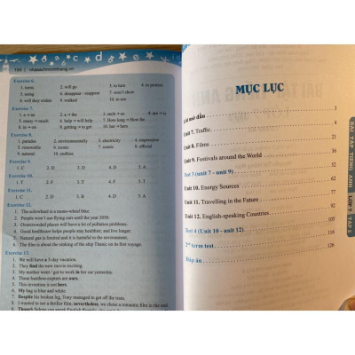 Sách - Bài tập Tiếng anh lớp 7 tập 2 (có đáp án) Global Success