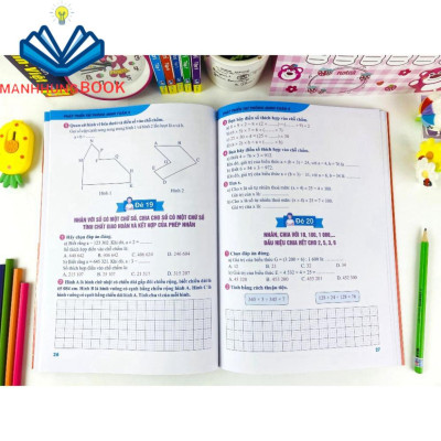 Sách - Phát Triển Trí Thông Minh Toán 4 - Biên soạn theo chương trình GDPT mới.