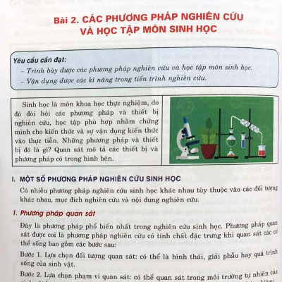 Bồi Dưỡng Năng Lực Tự Học Sinh Học 10