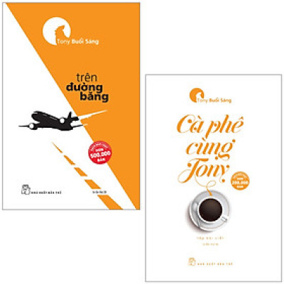 Combo 2 Cuốn Trò Chuyện Cùng Tony - Trên Đường Băng và Cà Phê Cùng Tony