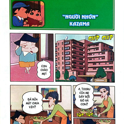 Shin - Cậu Bé Bút Chì - Phiên Bản Hoạt Hình Màu - Tập 50: Kazama Tập Làm Người Lớn (Tái Bản 2023)