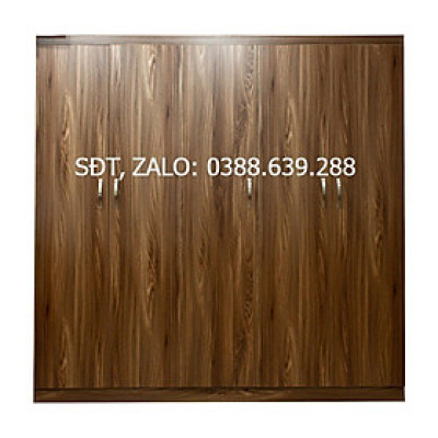 Tủ Áo 5 Cánh thẳng MDF 2mx2mx55cm