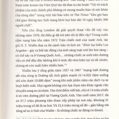 Giành Lại Không Khí Sạch - Sự Khởi Đầu Và Kết Thúc Của Ô Nhiễm Khí Quyển (Tái Bản)