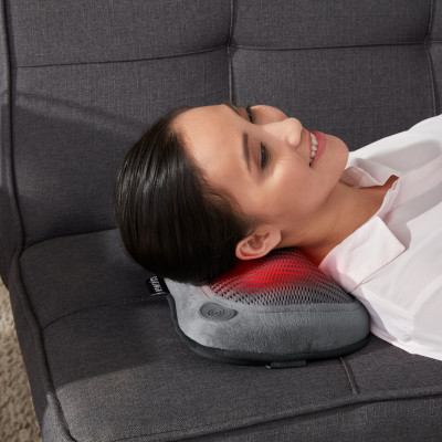 Gối massage shiatsu 3D pin sạc Homedics SP-115HJ - - Hàng chính hãng