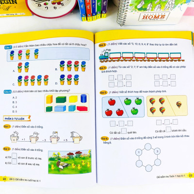 Sách -  Đề Kiểm Tra Toán 1 - Biên soạn theo CT GDPT mới - Kết Nối - ndbooks