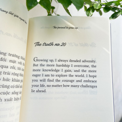 The Journal To Grow Up - Không Có Từ Dễ Dàng Trong Thế Giới Người Lớn
