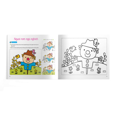 Bé Tập Tô Màu - Tập 1 (Dành Cho Trẻ Từ 3-6 Tuổi)