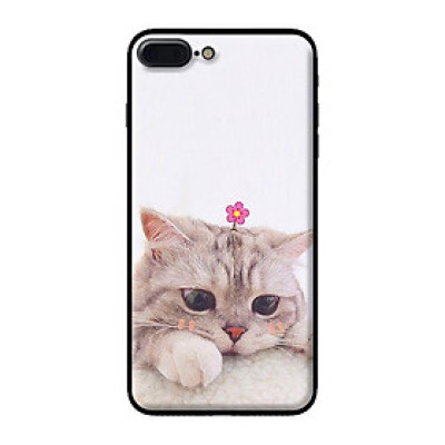 Ốp in cho iPhone 8 Plus Mèo Buồn - Hàng chính hãng