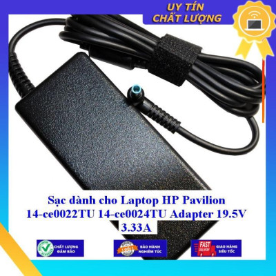 Sạc dùng cho Laptop HP Pavilion 14-ce0022TU 14-ce0024TU Adapter 19.5V 3.33A - Hàng Nhập Khẩu New Seal