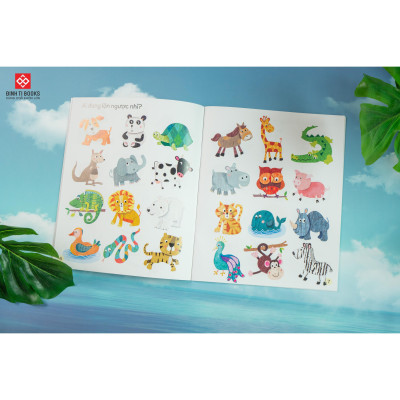 Sách - Bé Học Kỹ Năng Quan Sát Và Tìm Kiếm Cho Bé 3-6 Tuổi - Đinh Tị Books