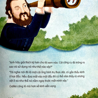 Những Bộ Óc Vĩ Đại - Người Tìm Ra Bí Mật Bầu Trời Galileo Galilei (Tái Bản 2023)