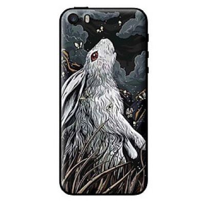Ốp in cho iPhone 5 Thỏ Trắng - Hàng chính hãng