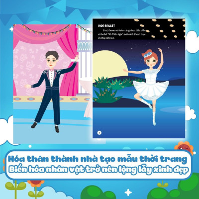 Sách Sáng Tạo Thời Trang - Thời Trang Nhảy - Khiêu Vũ