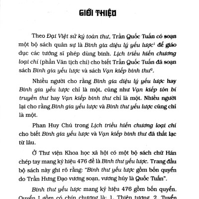 Binh Thư Yếu Lược