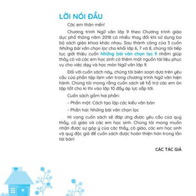 Những Bài Văn Chọn Lọc 9 (Theo Chương Trình GDPT Mới)
