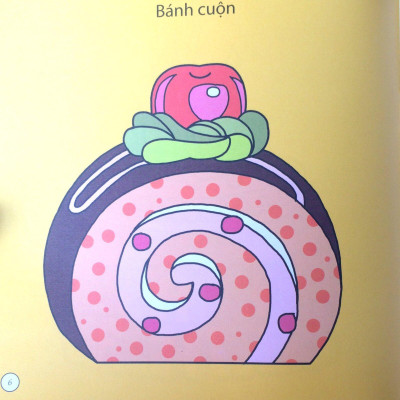 Bé Tô Màu - Bánh Kem Xinh Xắn (Tái Bản 2018)
