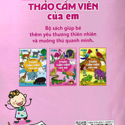 Bé Tập Tô Màu - Thảo Cầm Viên Của Em - Tập 2