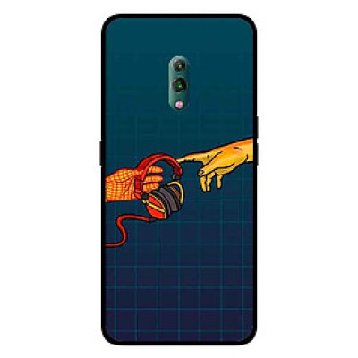 Ốp Lưng in cho Oppo K3 Mẫu Bàn Tay Chạm Nhạc - Hàng Chính Hãng
