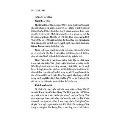 Sách - Sử Ký Bản Kỷ - Tư Mã Thiên - Khang Việt Book