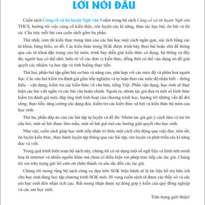 Sách - Củng Cố Và Ôn Luyện Ngữ Văn 9 - Biên soạn theo chương trình GDPT mỚI - ndbooks