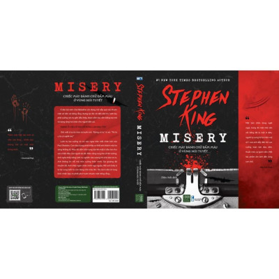 Sách - Misery - Chiếc Máy Đánh Chữ Đẫm Máu Ở Vùng Núi Tuyết - Stephen King - 1980 Books