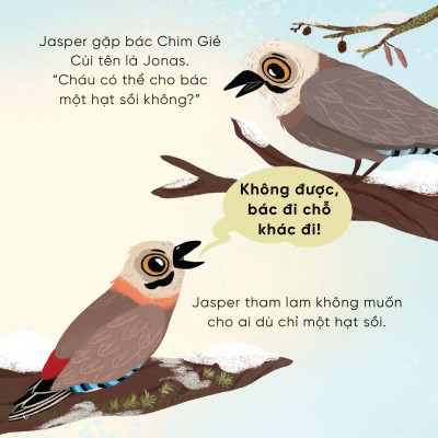 Những Bài Học Nhỏ Từ Rừng Xanh - Chú Chim Ích Kỷ Học Cách Chia Sẻ