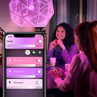 Bóng Đèn Thông Minh Philips HUE White Color Ambiance 9W A60 E27 VN