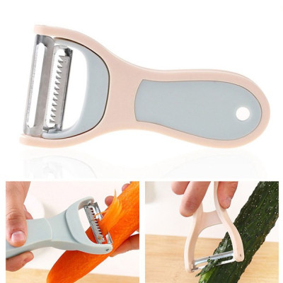 Dụng Cụ Bào Nạo Gọt Rau Củ Đa Năng 2 trong 1 thiết kế an toàn, tiện dụng - Hàng Cao Cấp