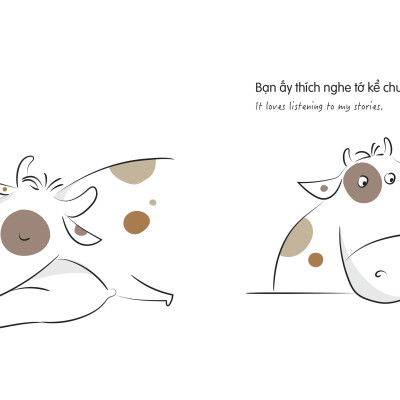 Sách - Tớ Có Gì Nhỉ? - What I Have? - Tập 1 - Tớ Có Một Bạn Bò - I Have A Cow