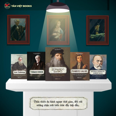 Sách - Robert Koch - Nhà Vi Trùng Học Tài Ba - Kể Chuyện Cuộc Đời Các Thiên Tài - Tân Việt Books