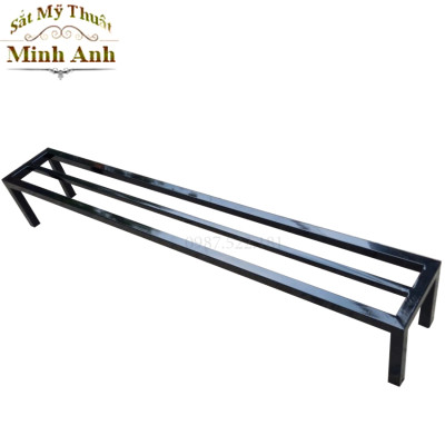 Kệ sắt kê chậu cây Dài 50,Rộng 15-20-25cm,Cao 10-15-20cm.hộp thép 14*14mm ( Hàng Chính Hãng )