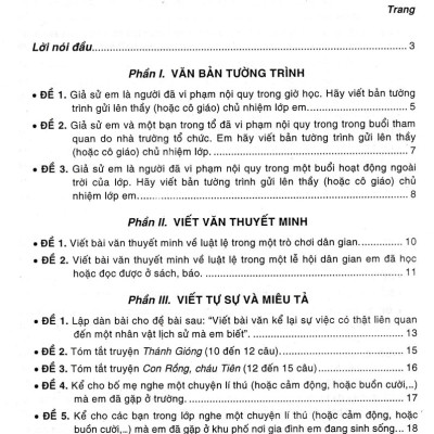 Dàn Bài Tập Làm Văn Lớp 7 (Dùng Chung Cho Các Bộ SGK Mới Hiện Hành) 