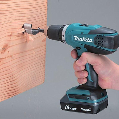 MÁY KHOAN VẶN VÍT 18V (42/ 24NM) MAKITA DF457DWE (02 PIN LION 18V/1.5AH. – 01 ĐẾ SẠC PIN) - HÀNG CHÍNH HÃNG