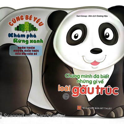 Cùng Bé Yêu Khám Phá Rừng Xanh - Chúng Mình Đã Biết Gì Về Loài Gấu Trúc