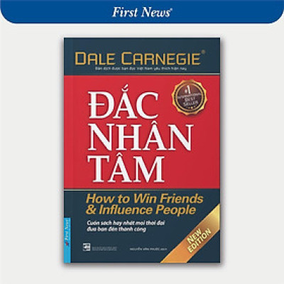 Sách - Đắc Nhân Tâm - Bìa Mềm - First News
