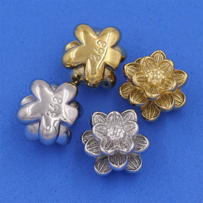 [Mệnh Kim, Thủy] Bộ Vòng Chuỗi, Tràng Hạt 108 Hạt 6 Ly Đá San Hô Trắng Charm Hoa Sen Inox - Tràng Chuỗi Niệm Phật - An Yên - Thịnh Vượng - May Mắn - Tài Lộc - Bình An