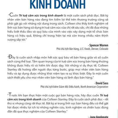Trí Tuệ Cảm Xúc Trong Kinh Doanh - Bí Quyết Kết Nối Và Thu Phục Khách Hàng Hiệu Quả