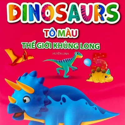 Tô Màu Thế Giới Khủng Long Dinosaurs 5