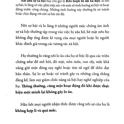 Ta Trong Ta - Vượt Qua Trở Ngại Tâm Lí - Vượt Qua Rối Loạn Lo Âu Xã Hội Và Tìm Lại Bản Thân Từ Sâu Thẳm Bên Trong