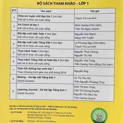 Sách - Vở Chính tả lớp 1 (Kết nối tri thức với cuộc sống)