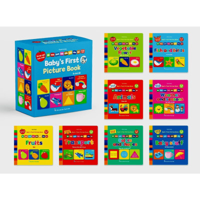 Sách - Bộ Bìa Cứng Thư Viện Hình Ảnh Đầu Tiên Cho Bé Về Thế Giới Xung Quanh Baby