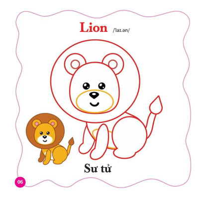 Sách - Bé Tô Màu Thế Giới Xung Quanh - Con Vật Đáng Yêu - Việt Thư