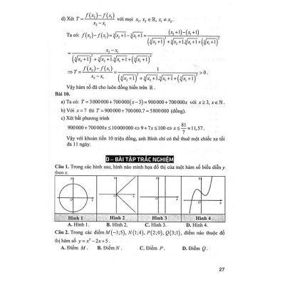Sách - Sách Tham Khảo Toán 10 - Biên Soạn Theo Chương Trình GDPT Mới - Quyển 2 - HA-MK