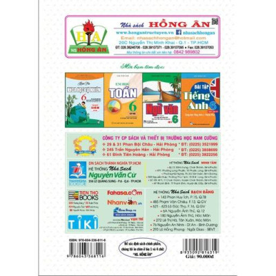 SÁCH - Phân loại & phương pháp giải nhanh toán 6/2 (HA-MK)
